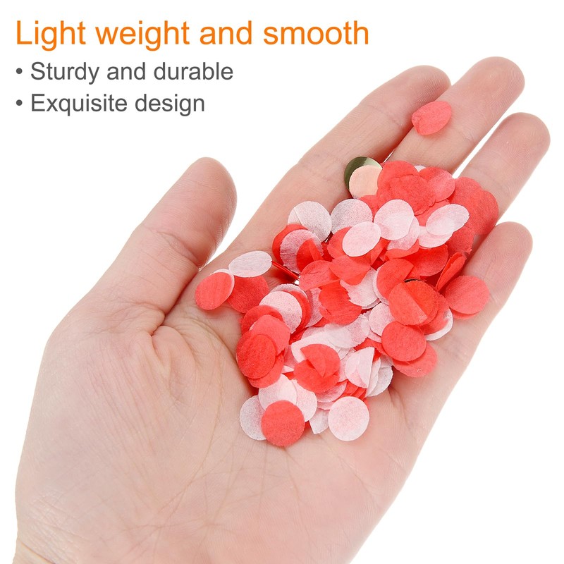 sourcing map 6Pcs Confetti Popper for Wedding, Paper Confetti Happy