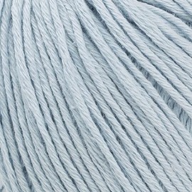 3 Skein La Mia Cottony 100% Cotton Baby Yarn,Each 1.76 Oz (50g) / 131 Yrds (120m) Super Soft, Dk Light,Turkish Yarn (Light-Blue, 3-Skein)