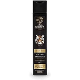 Natura Siberica Men's Fury Of The Tiger Energy Shampoo for Body and Hair, 250 ml