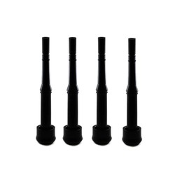 Melasty, Rubber Inflation/Liner for Cow New and Improved Look 12" Long, 1 inch top Diameter and 3/8 Bottom Diameter for Milking Machine Compatible with Delaval and Tulsan Part No. 3100 Set (4 Pcs)