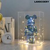 Small Acrylic Display Case for Mini Figures, 3.9x3.9x5.9 in