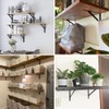 6 Pack Shelf Bracket Heavy Duty, Stainless Steel Triangle Shelf