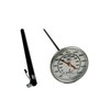 HIC Kitchen Roasting Instant-Read Meat Thermometer, Big Shatterproof Face, Stainless