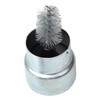 Manual Battery Post & Terminal Cleaning Brush – Silver Galvanized