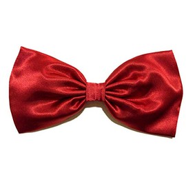 Large Satin Hair Bow Collection (Headband, Snow White)