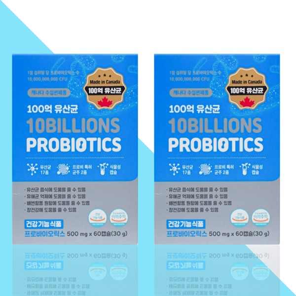 [GNM Nature’s Dignity] 10 billion probiotics 500mg x 60 capsules