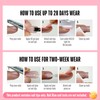 NOVO OVO Short Square Nail Tips 150Pcs Cat Eye, Light