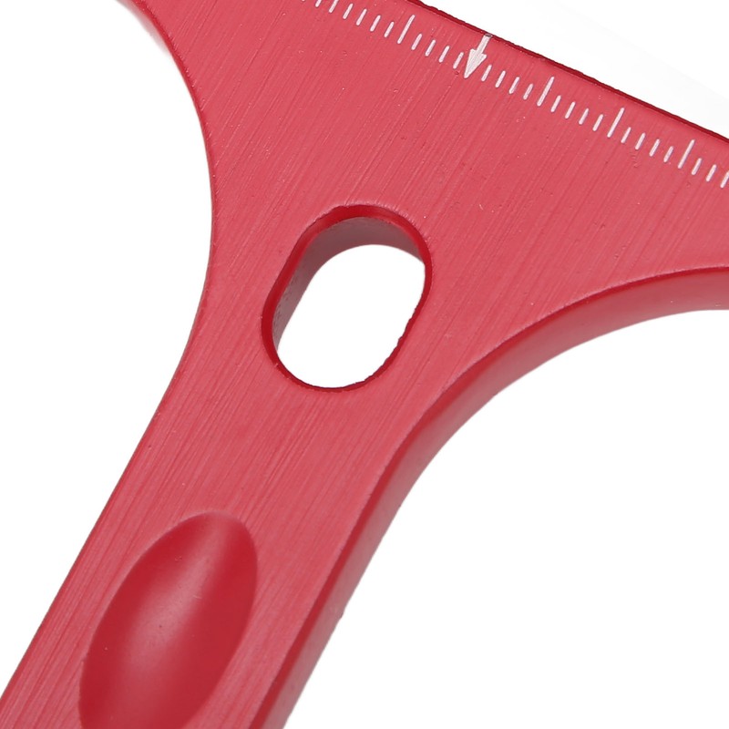 T Shaped Watch Back Case Opener Alloy Steel Clear Scale
