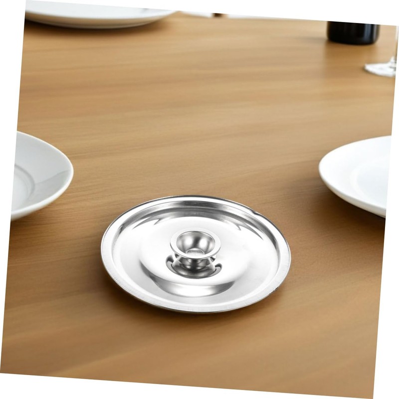 SHOWERORO 6pcs Stainless Steel Pan Lids Pot Covers Heat Resistant