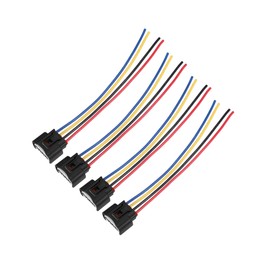 HEROFFIX 4pcs Ignition Coil Connector for Scion TC L4 2.4L 2005-2010 for Toyota Camry L4 2.4L 2002-2010 No.9098011885 Replace Parts