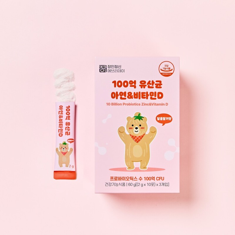 Craftsmanship Everyday Children's 10 billion Lactobacillus Probiotics Zinc Vitamin D