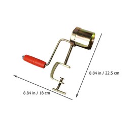 Ciieeo 1 x Corn Thresher Small Corn Stripper Corn Grater Corn Separator with Hand Crank Corn Peeler with Hand Crank Corn Peel Separator Clamp Corn Cob Iron