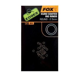 Kuro Coated Rig Rings: Round 2.5mm