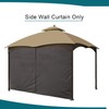 Gazebo Universal Replacement Privacy Curtain - Wonwon Privacy Panel Canopy