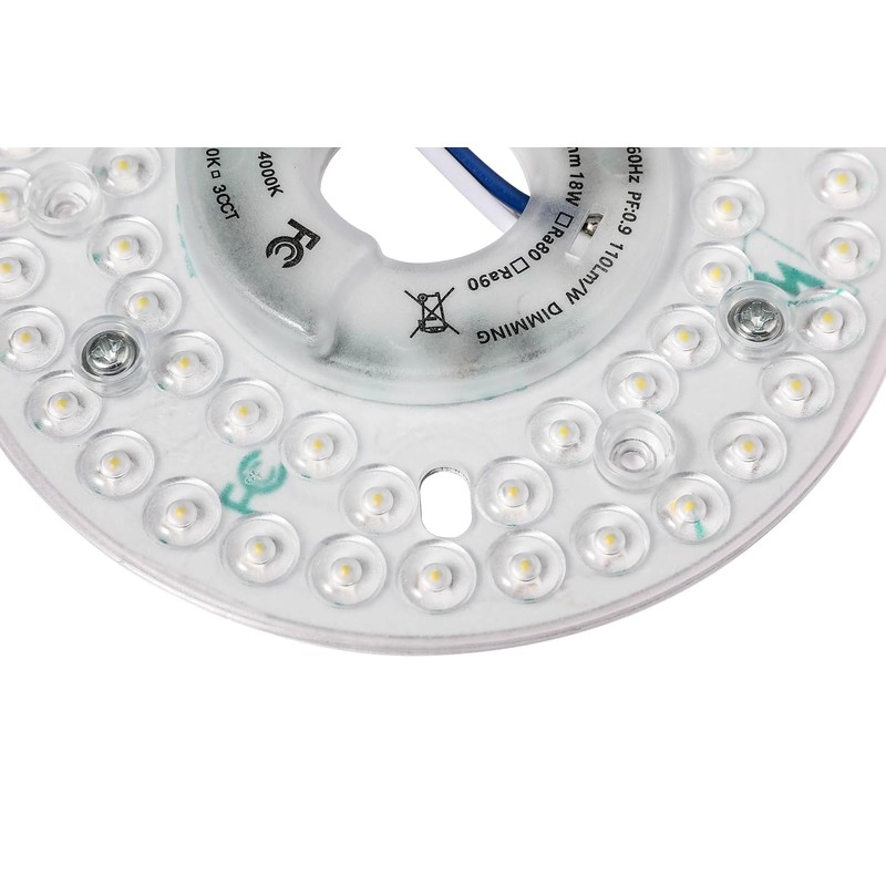 Ledytech 4.92'' LED Ceiling Fan Light Retrofit Kit, Ceiling Flush