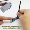 Decompression Magnetic Metal Toy Pen,Multifunctional Deformable Capacities Touch Screen Ballpoint
