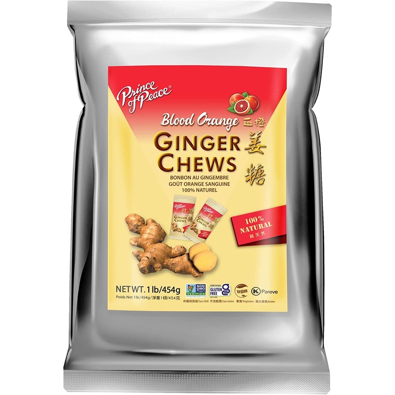 Prince of Peace Blood Orange Ginger Chews, 1 lb. –