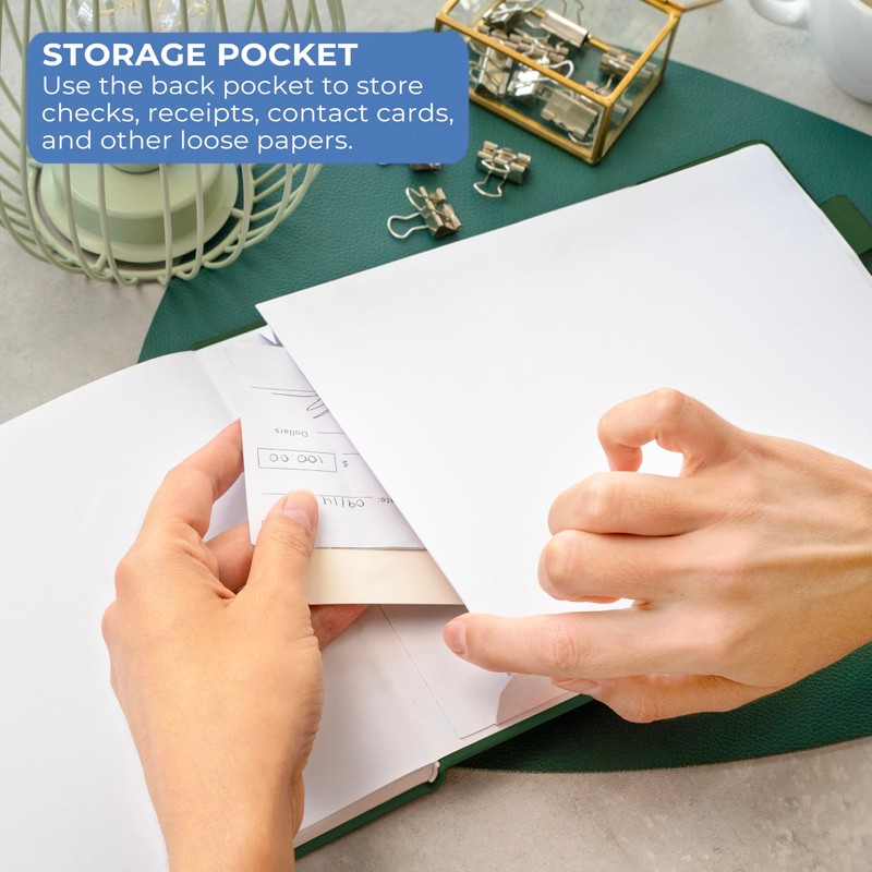 Clever Fox Accounting Ledger Book Horizontal – Columnar Journal &