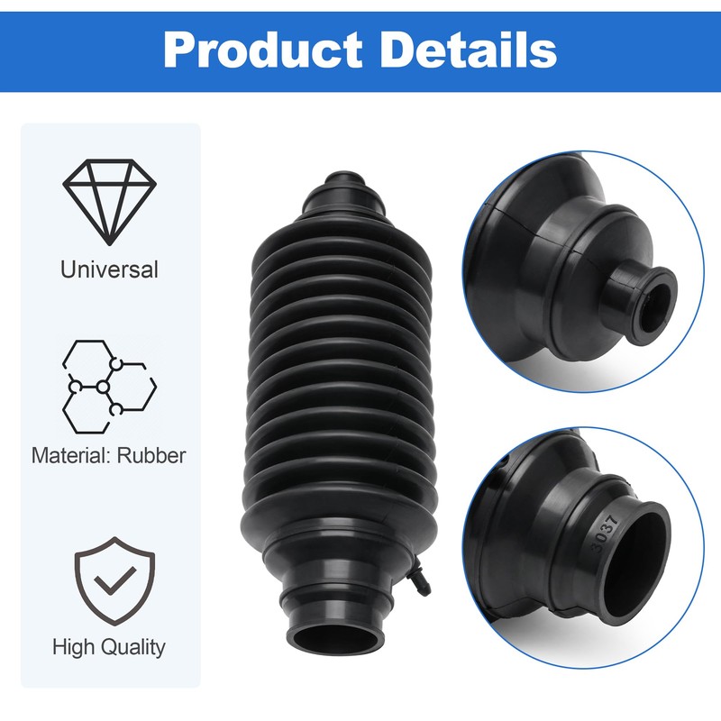 1PC Universal Rack & Pinion Steering Boot Kit - Compatible