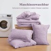 Freyamy Seersucker Bed Linen 135 x 200 cm 2-Piece Purple