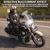 Upgraded Motorcycle Windshield Extender - Heavy Duty Universal PVC Wind