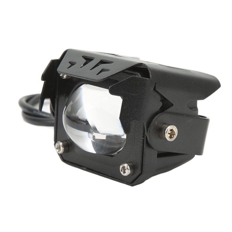 LED Electric Bike Light Aluminum Alloy High Brightness Bicolor Lens