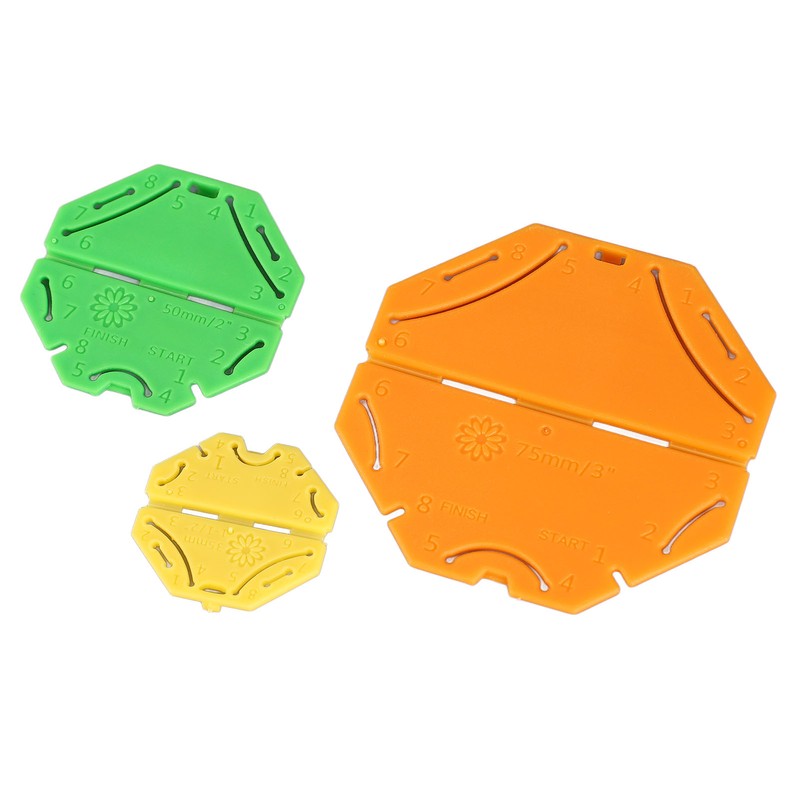 3pcs Flower Maker Set DIY Handcraft Quick Easily Kanzashi Flower