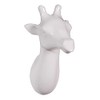 Zoo Giraffe Coat Hook, White