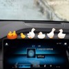 HUFIDA Duck Cute Car Accessories Dashboard Decorations, 8 PCS Resin
