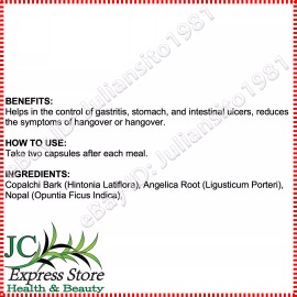 COPANGEL STOMACH PROBLEMS GASTRITIS COLITIS ULCERS 100 CAPSULES GASTRITIS COLITI