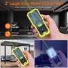 BILIPALA Laser Measure,100M/328ft Digital Laser Tape Measure with Backlit LCD,±2mm