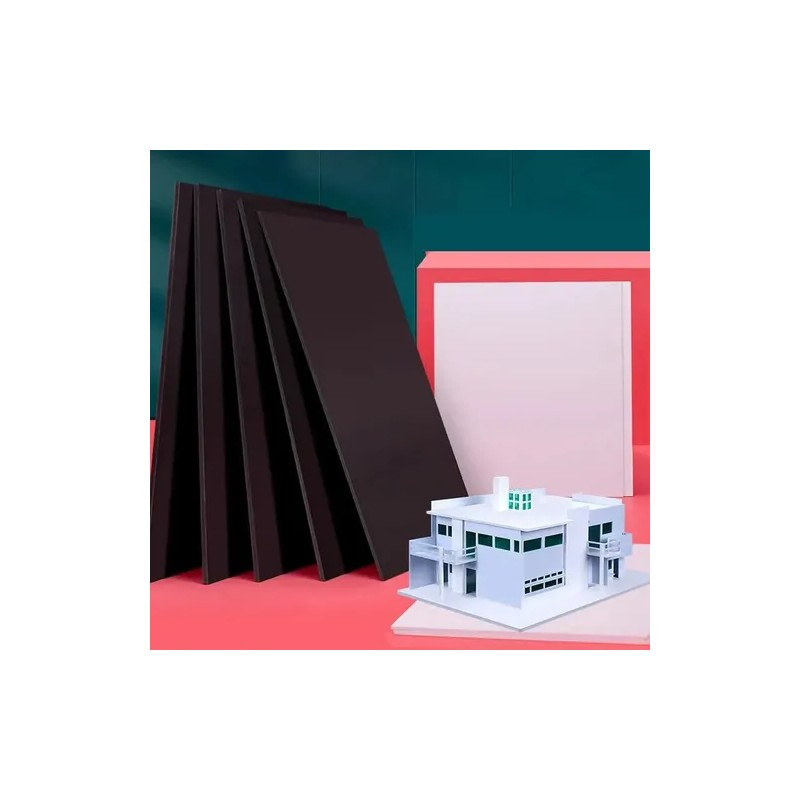 Lamina Espuma Pvc Carton Pluma Foamboard Corte 70x50cm 5 Pzs