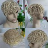 Postizos Reemplazo de cabello humano real tupé encaje completo for