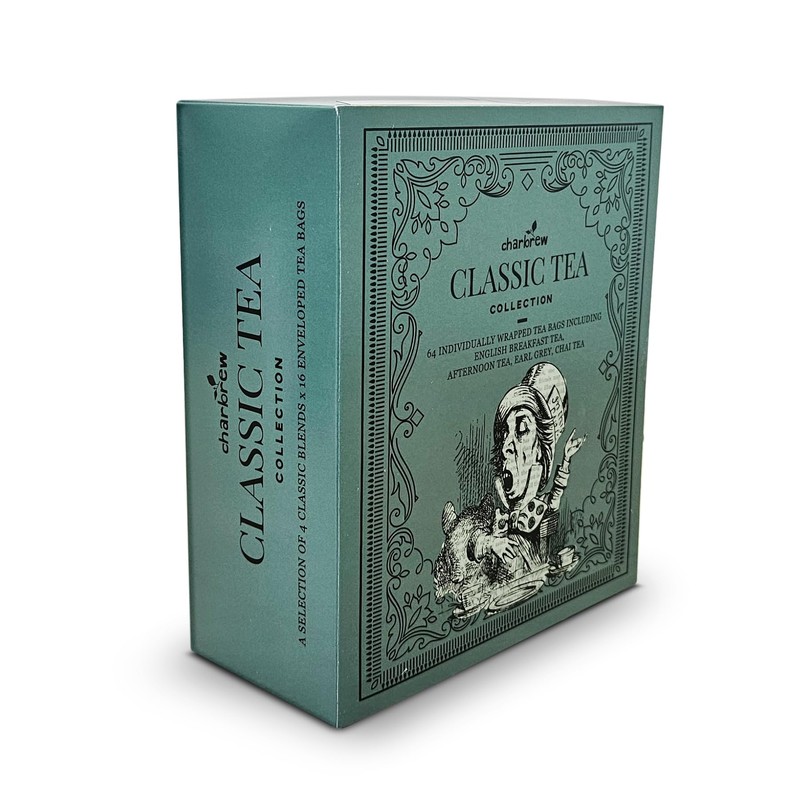 Charbrew Tea Book Gift – 64 Individually Wrapped Teabags |
