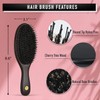 Hair Brush for Men and Women - Premium Boar Hairbrush
