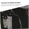SUPVOX 2Pcs Pulley System Durable Lifting for Home Gym Accessories