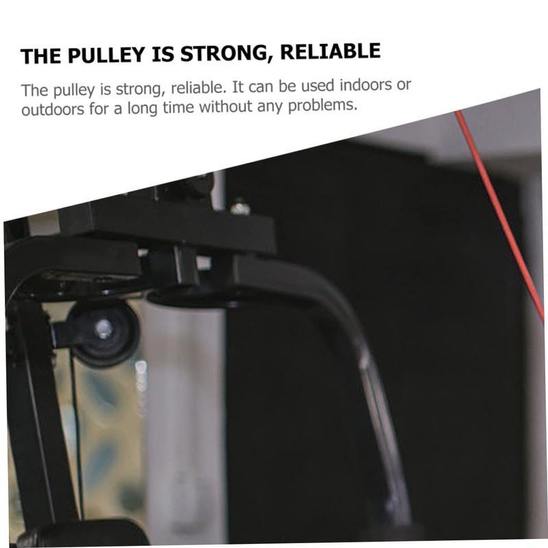 SUPVOX 2Pcs Pulley System Durable Lifting for Home Gym Accessories