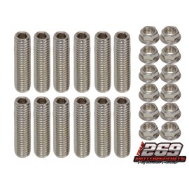 269 Motorsports MOPAR BIG BLOCK HEADER STUD KIT BOLTS STAINLESS STEEL BBM 383 413 426W 440 R RB