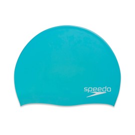 Speedo Gorro de natación Unisex para Adulto, Silicona, elastómero, Color Verde Azulado