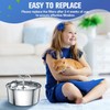 LGSFTBFS 24 Pack Cat Water Fountain Filters Replacement Filters for