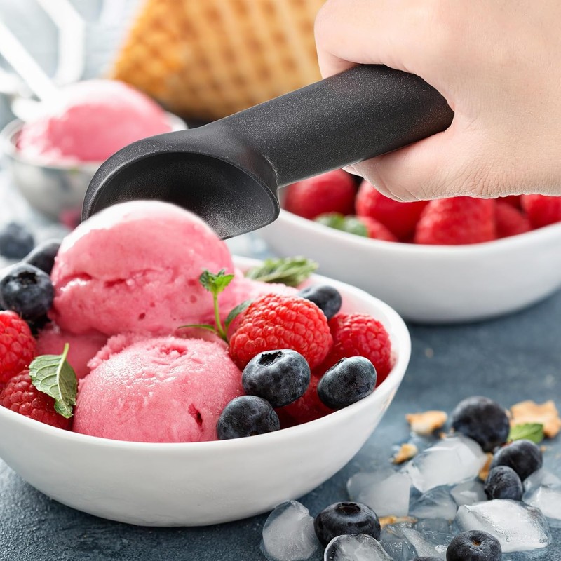 Ice Cream Scoop, Stainless Steel Ice Cream Scoop, for Ice