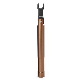 TOJOIN 1 pcs SMA Torque Wrench for RF Connector 8 in·lbs (0.9 N·m) Opening 8mm (5/16") for SMA 3.5mm/2.92mm Adapter Convertor Portable Spanner for Professionals Industry Brown
