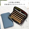 NYSH Genuine Leather Passbook Case, Large Capacity, Anti-Skimming, RFID Wallet