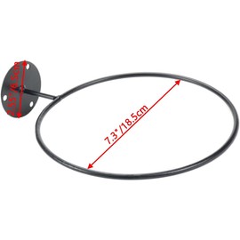 Ball Holders for Wall, 2Pcs Football Bedroom Sccessories, Sturdy Wall-Mounted Football Stand for Displaying Footballs, Basketballs, Volleyballs, and Rugby Balls - Easy Installation and Versatile Use