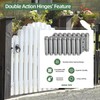 AnvFlik 4pcs 3in Double Action Spring Hinges, Self Closing Door