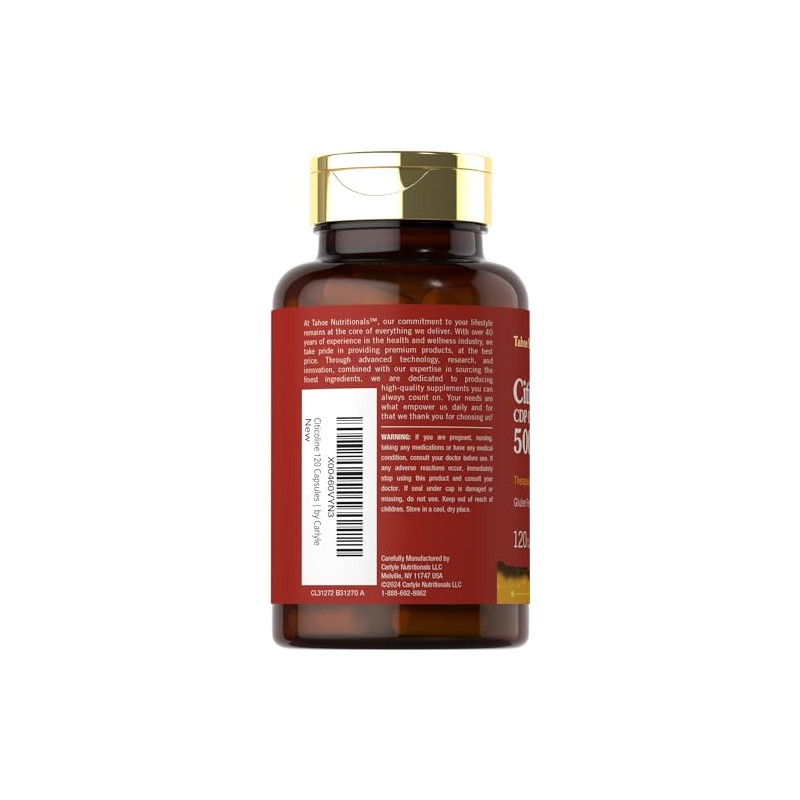 Tahoe Nutritionals Citicolina 500 Mg