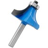 LDEXIN 1" Radius Roundover Router Bit with 1/4" Shank, Roundover