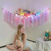 Stuffed Animals Net or Hammock with LED Light, Toy Hammock