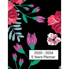 2020 - 2024 5 Years Planner: Five Year Planer Appointment Calendar, Business Planners, Agenda Schedule Organizer Logbook and Journal 8.5 x 11 inch
