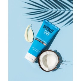 Bronze Tan Gradual Self Tanner Lotion & Tan Extender - Coconut Scented - Aloe Vera & Vitamin E Enriched - Streak-Free Nourishing Sunless Tanning Lotion (200ml)